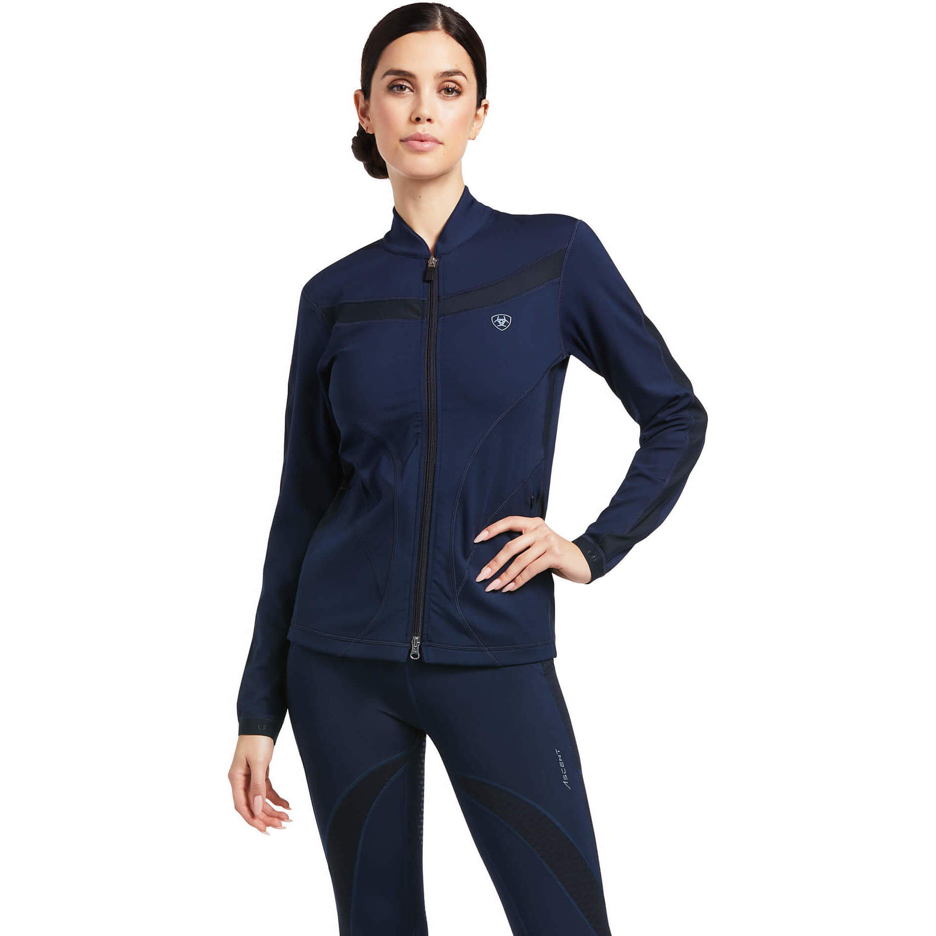 Ariat Womens Ascent Full Zip 10039436 - Navy